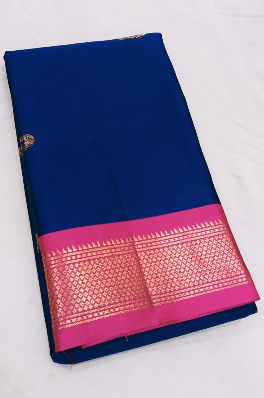 Soft silk paithani saree nakhra nation
