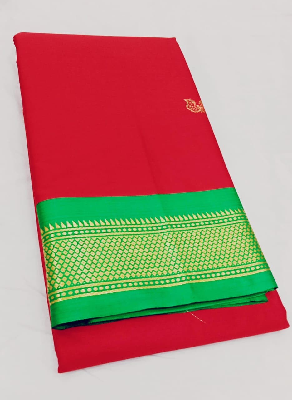Soft silk paithani saree nakhra nation
