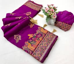 Pashmina Silk Saree Nakhra nation