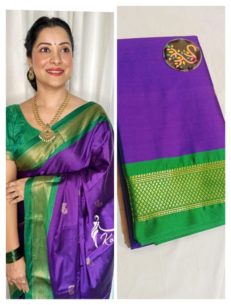 Soft silk paithani saree nakhra nation