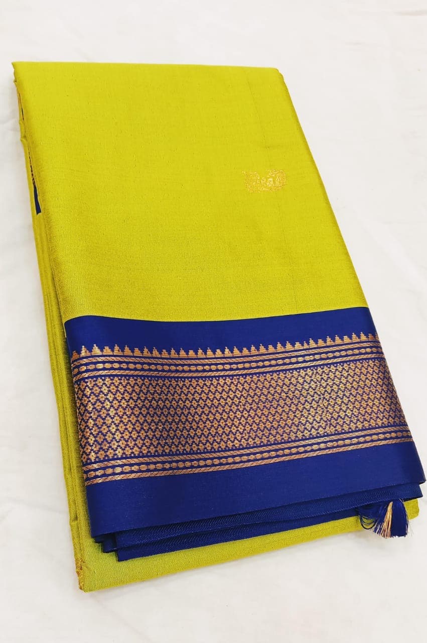 Soft silk paithani saree nakhra nation