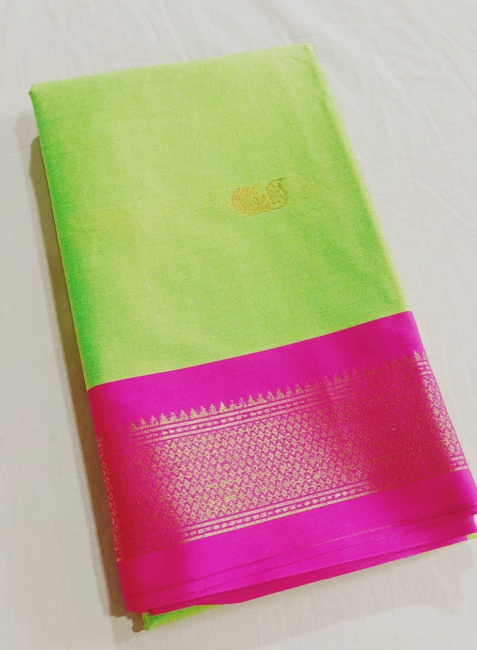 Soft silk paithani saree nakhra nation