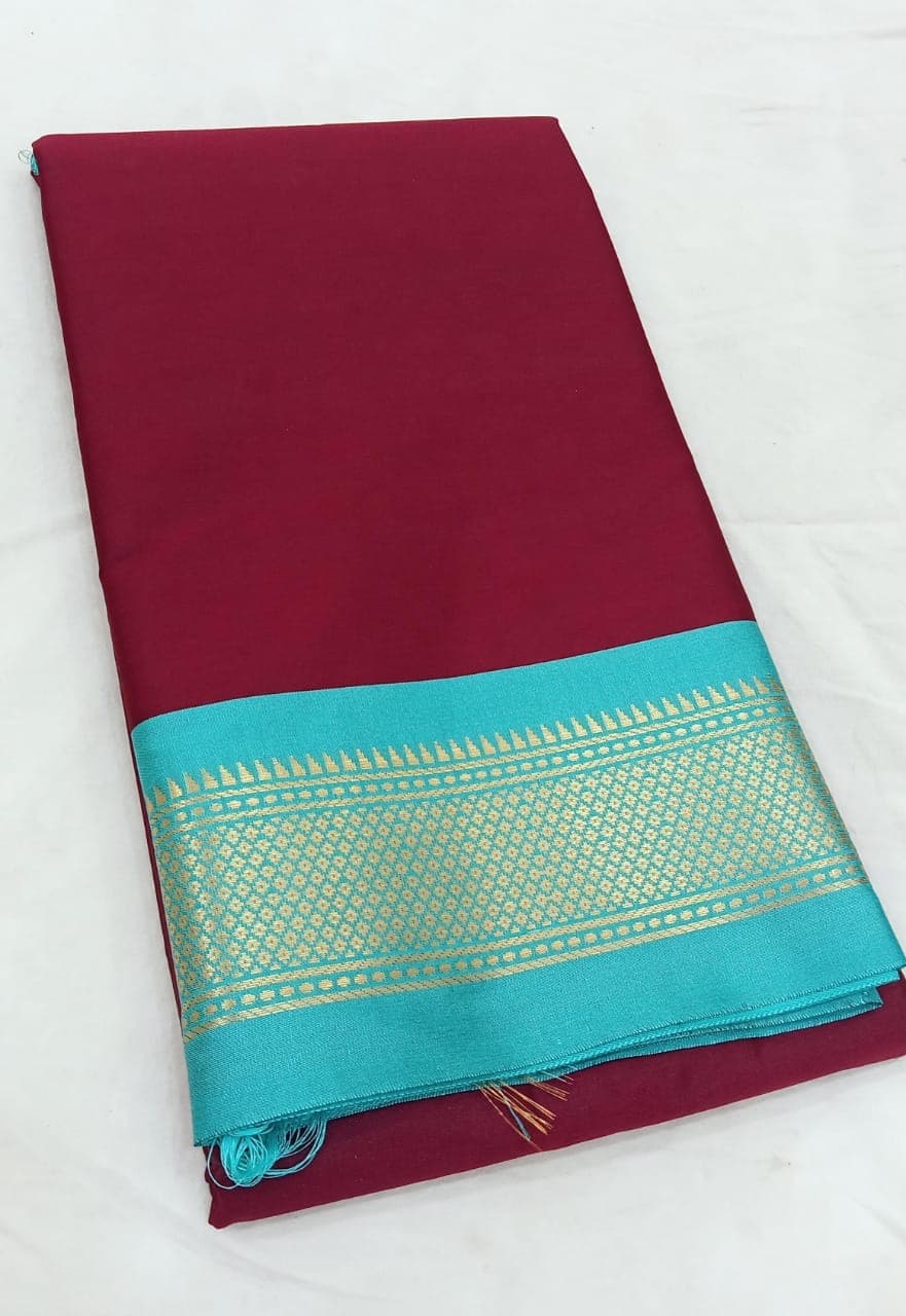 Soft silk paithani saree nakhra nation