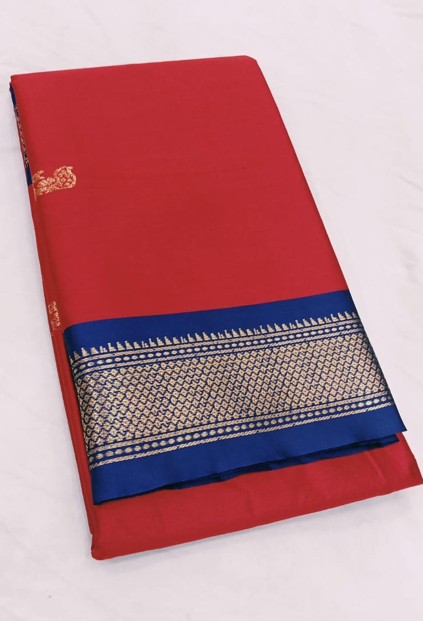 Soft silk paithani saree nakhra nation