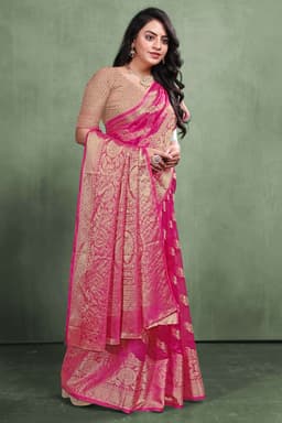 Organza Silk Saree Nakhra nation
