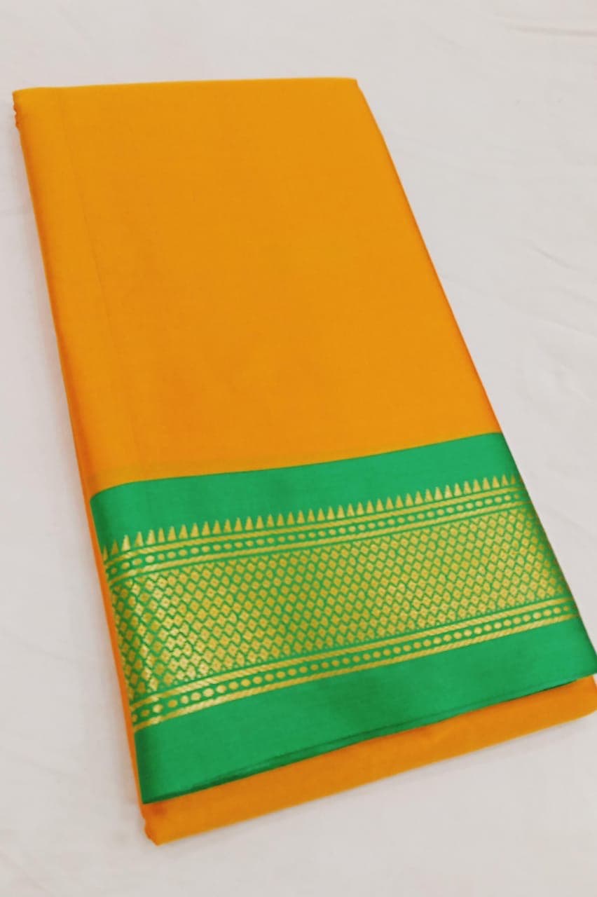 Soft silk paithani saree nakhra nation