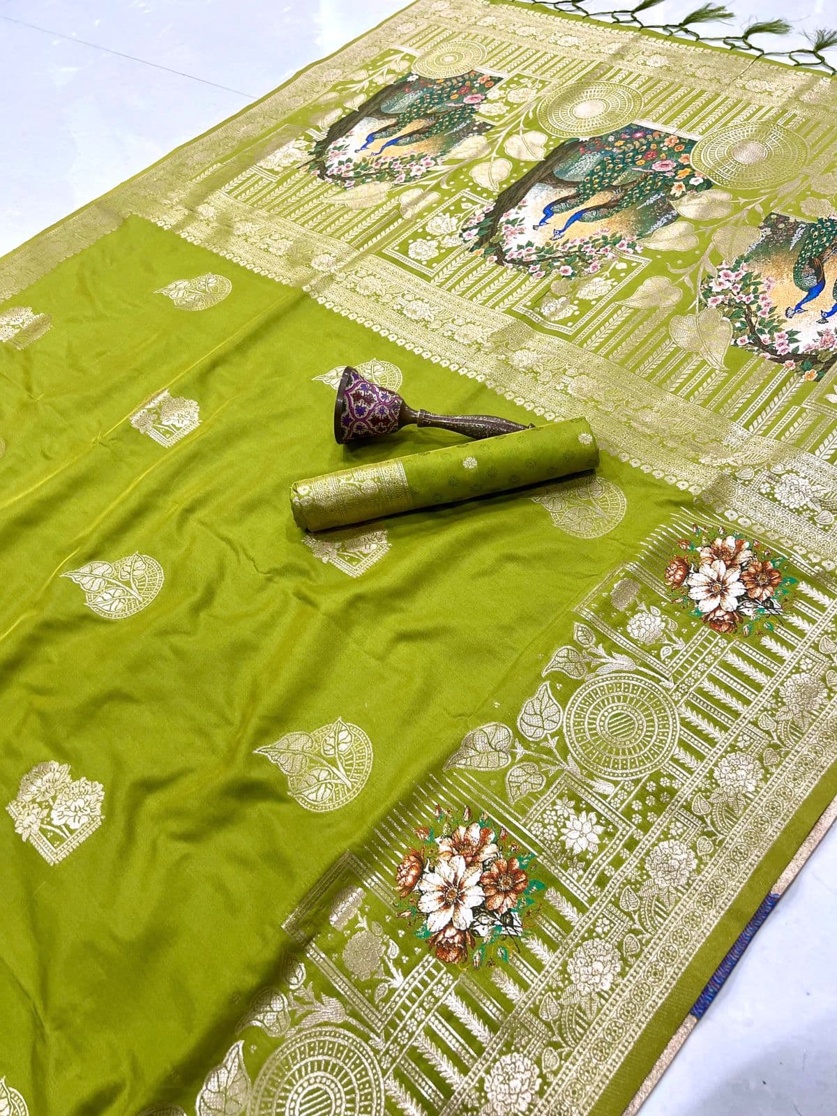 Pure silk saree nakhra nation