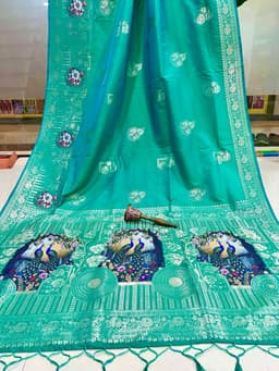 Pure silk saree Nakhra nation