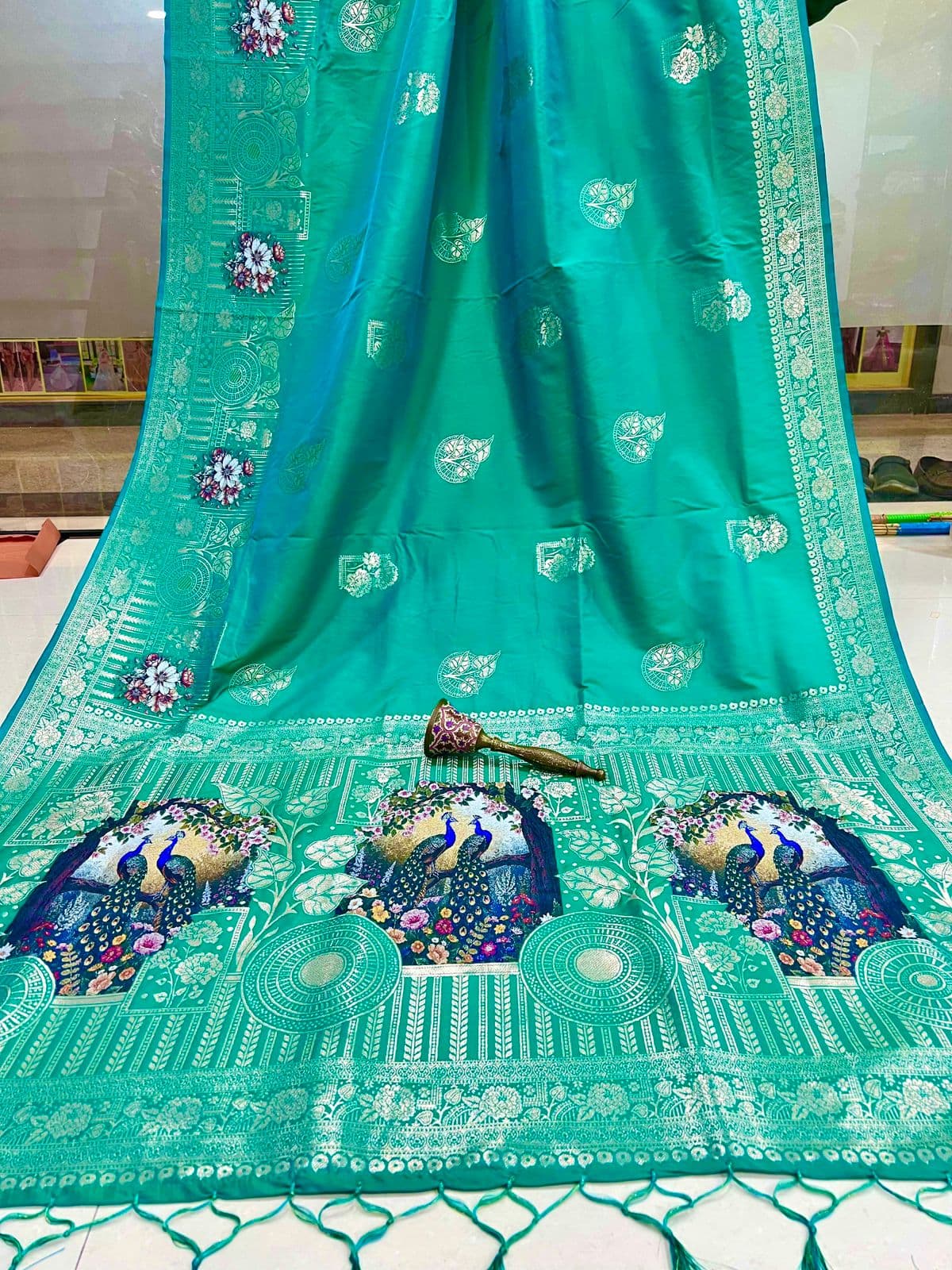Pure silk saree nakhra nation