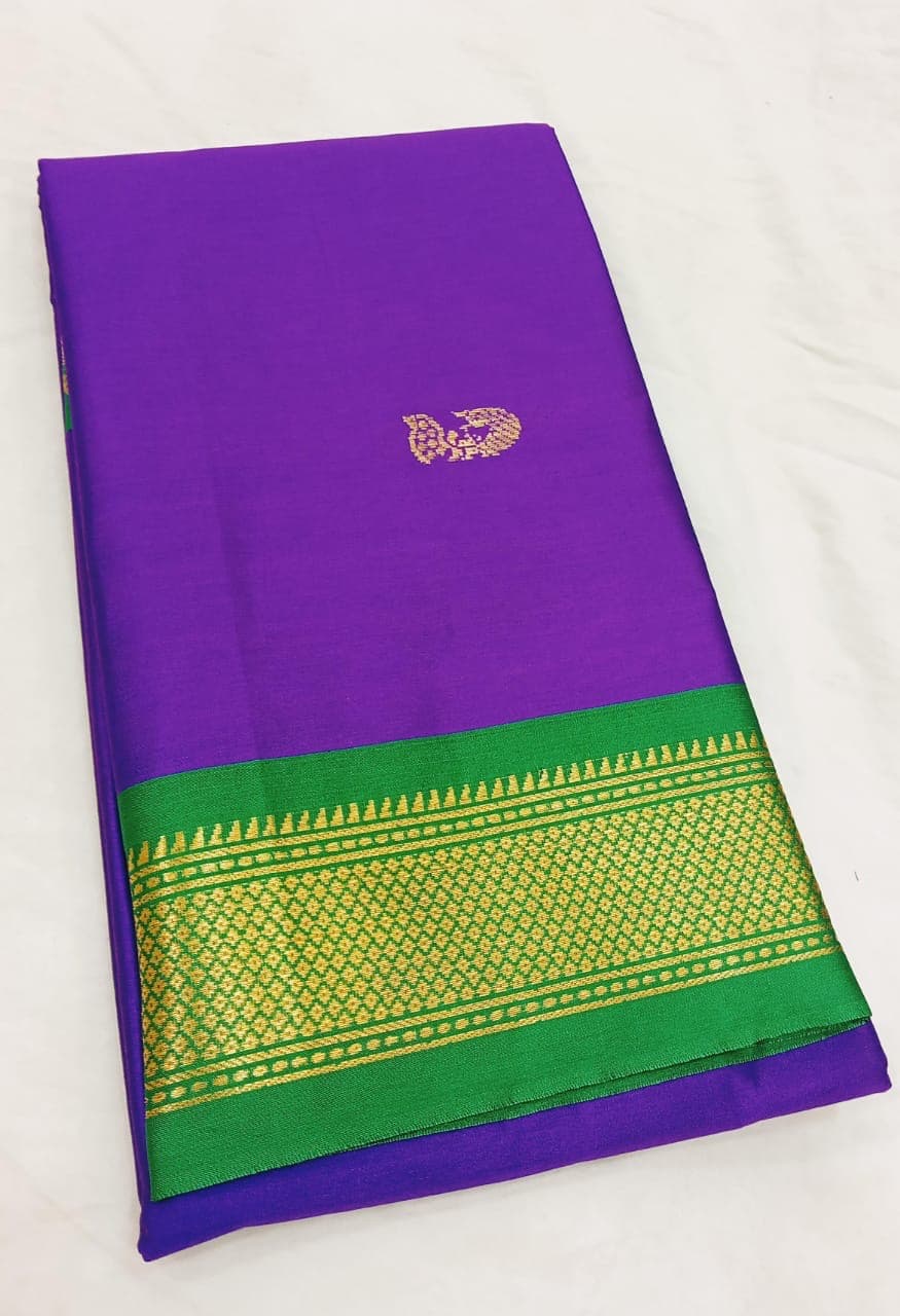 Soft silk paithani saree nakhra nation