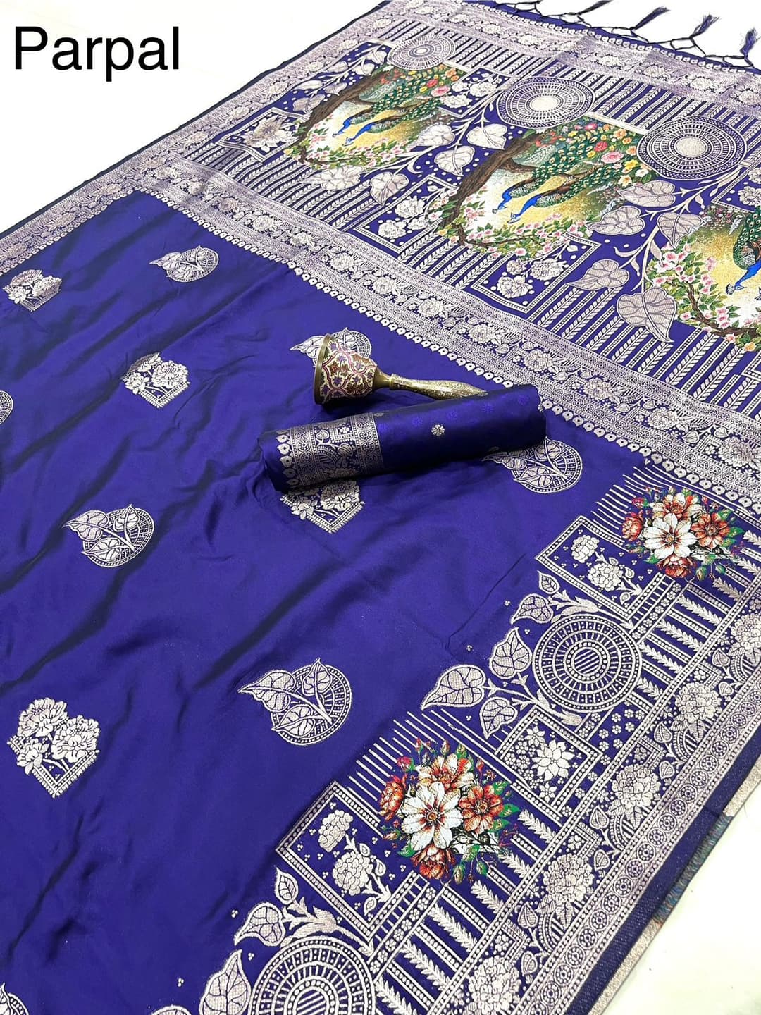 Pure silk saree Nakhra nation