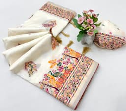 Pashmina Silk Saree Nakhra nation