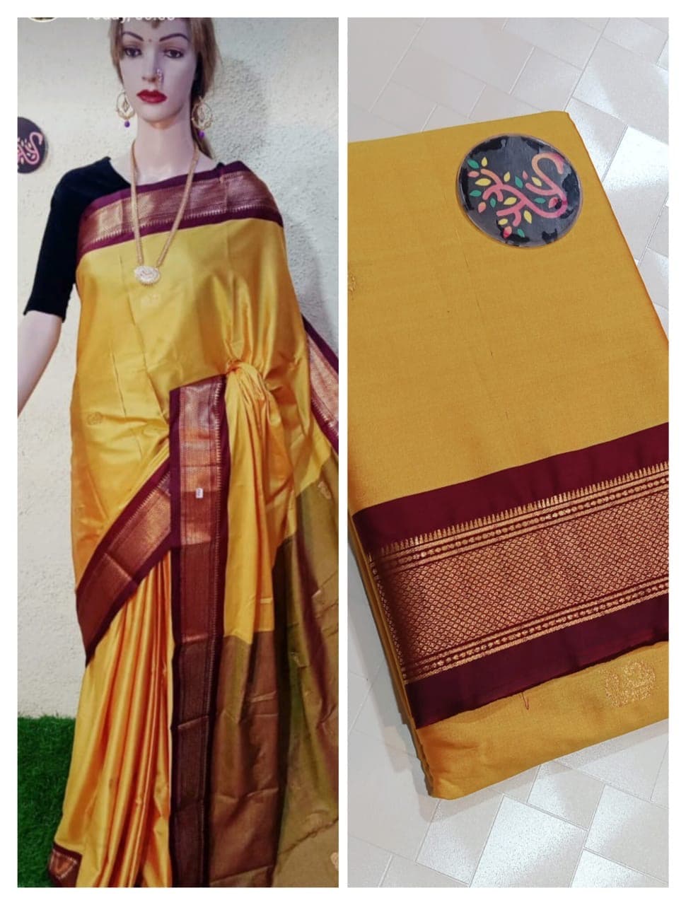 Soft silk paithani saree nakhra nation