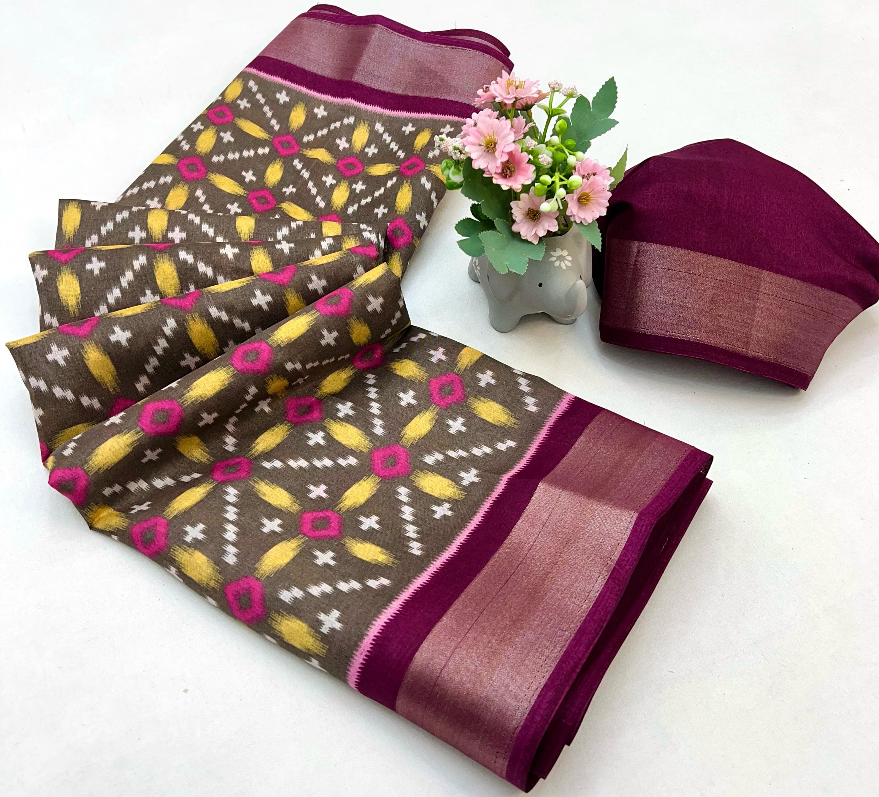 Sulb Cotton Sarees nakhra nation
