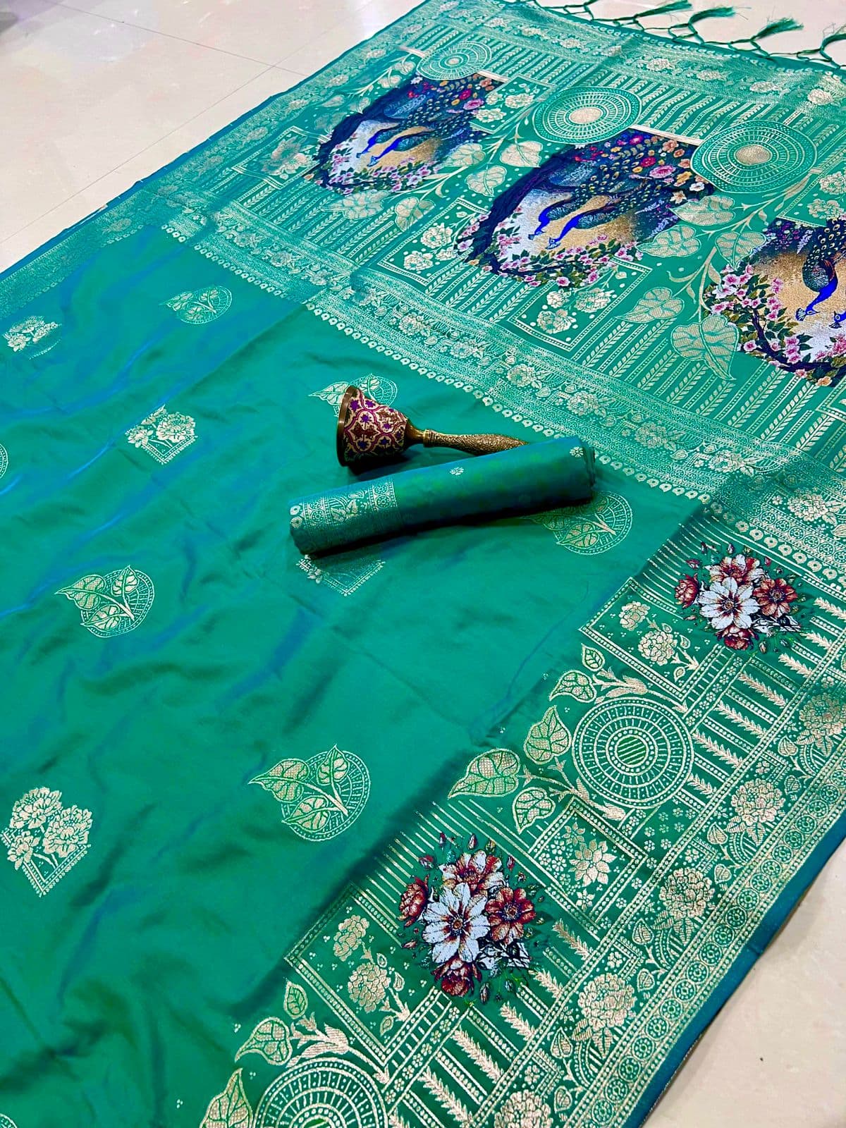 Pure silk saree nakhra nation