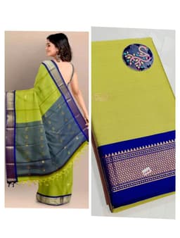 Soft silk paithani saree Nakhra nation