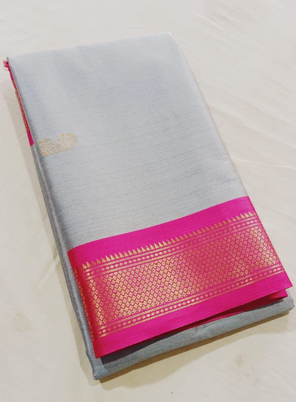 Soft silk paithani saree nakhra nation