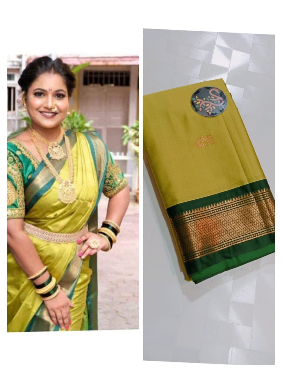 Soft silk paithani saree nakhra nation
