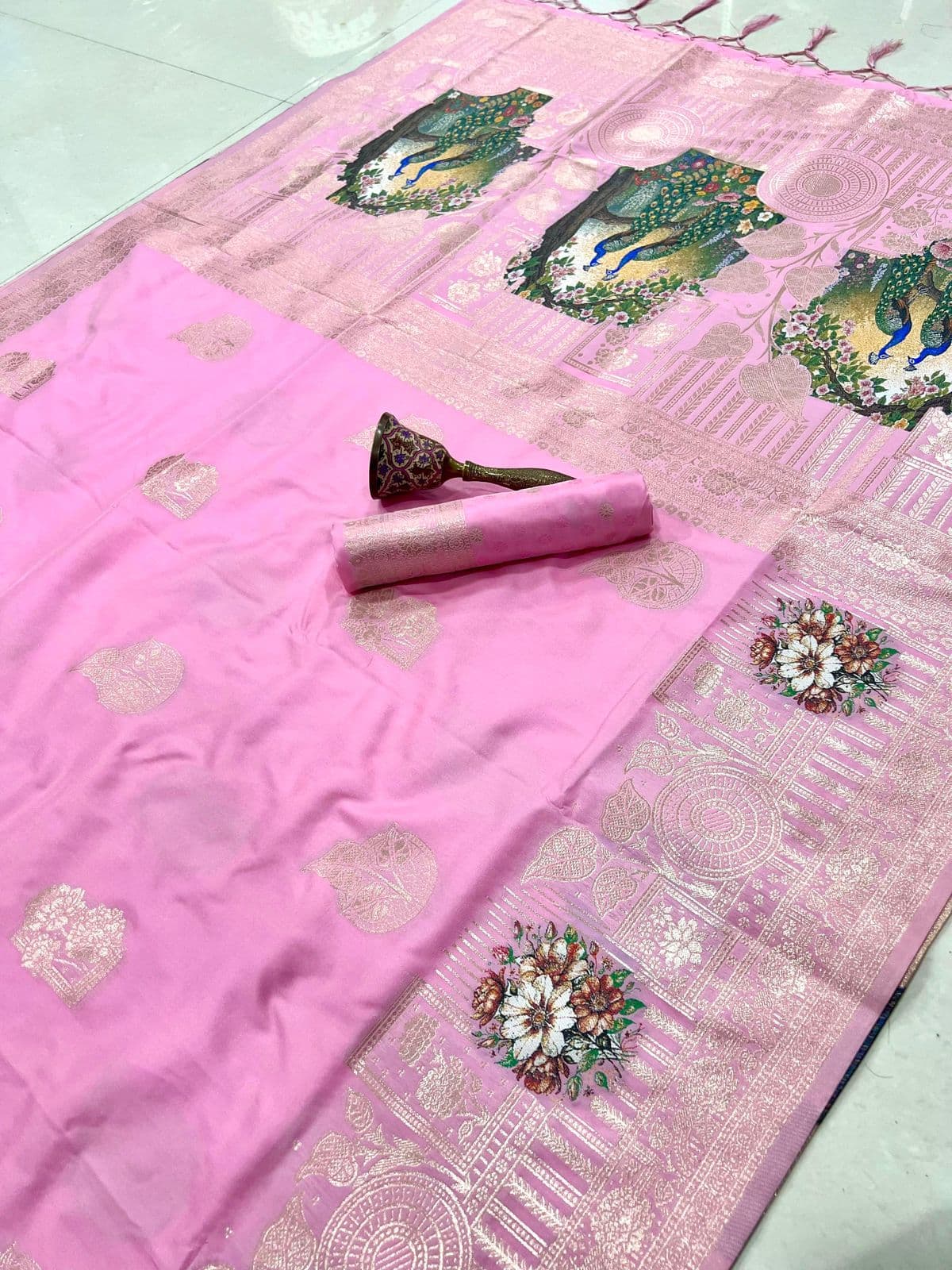 Pure silk saree nakhra nation