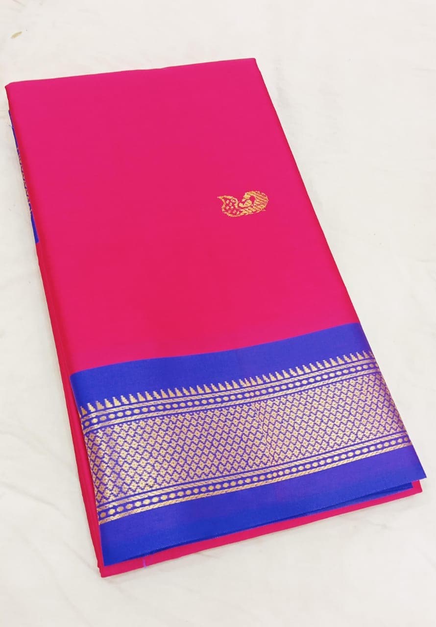 Soft silk paithani saree nakhra nation